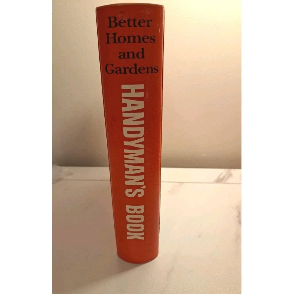 BETTER HOMES and GARDENS HANDYMAN'S BOOK 1974 Repair DIY How To Binder 70s Vtg